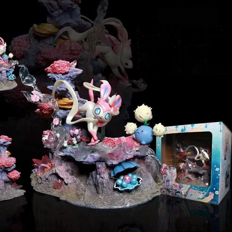 Home Decor Product - Figurka GK Sylveon Shroomish Clamperl Wyspa