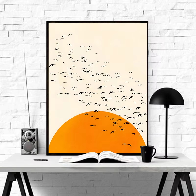 Japoński minimalistyczny plaka – Home Decor Japandi recenzja i cena