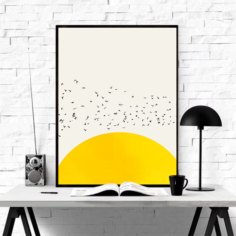 Japoński minimalistyczny plaka – Home Decor Japandi recenzja i cena