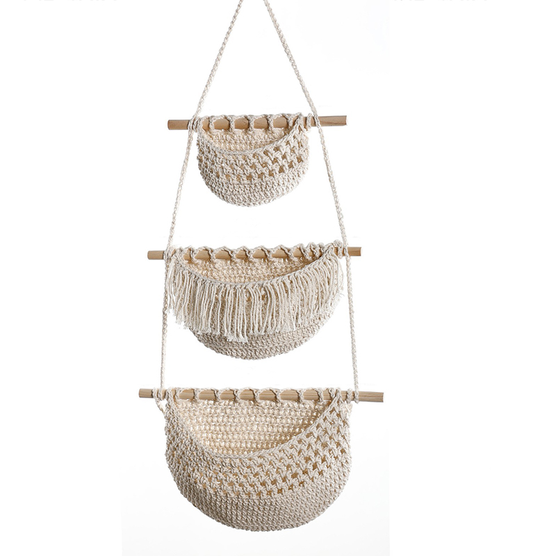 Ręcznie Pleciony Bawełniany St – Woven Wall Basket recenzja i cena