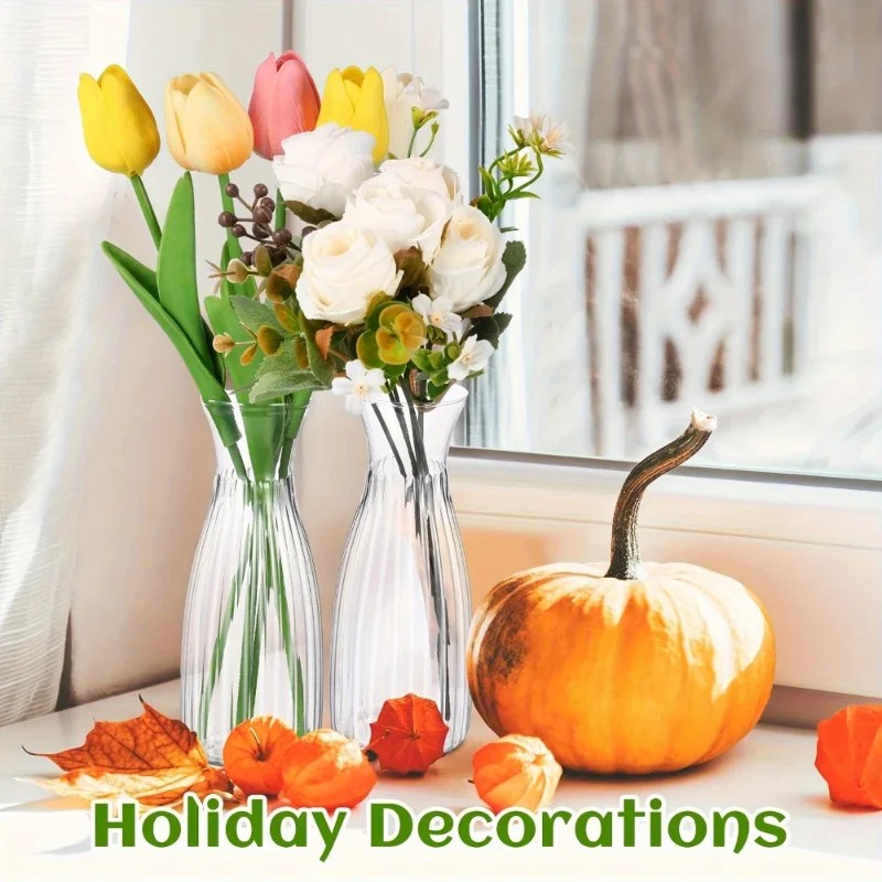 Zestaw wazonów do samodzielneg – Home Decor Vase With Flowers recenzja i cena