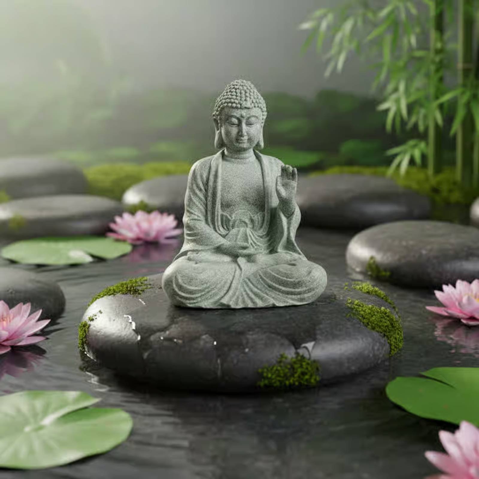 3-częściowy zestaw kamiennych  – Home Decor Zen recenzja i cena