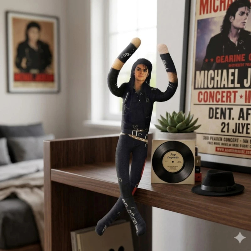 Pluszowa lalka Michaela Jackso – Home Decor Zen recenzja i cena