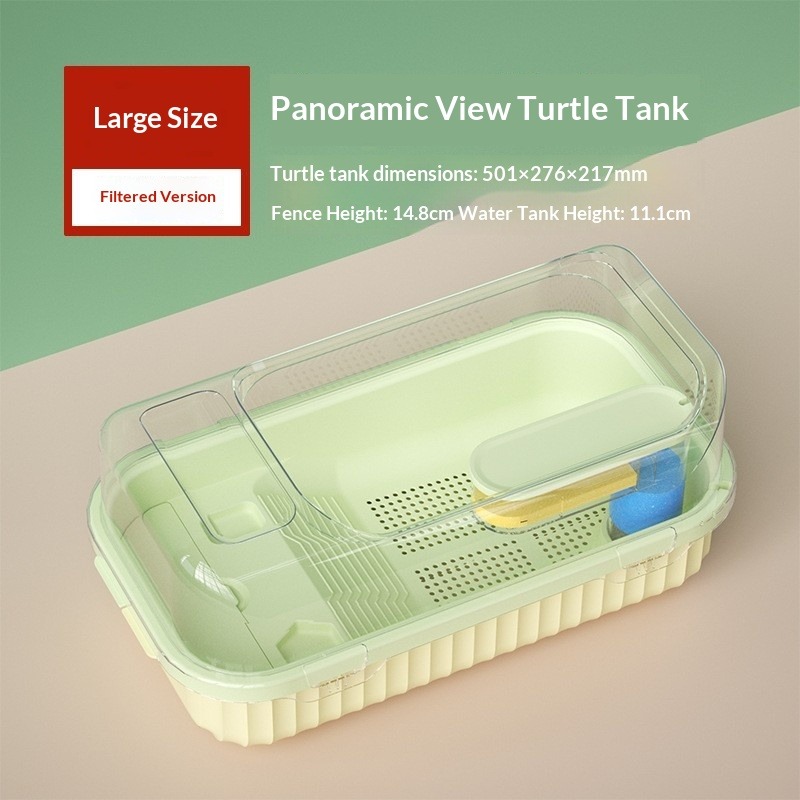 Akwarium dla żółwi, zbiornik,  – Home Decor Habitat recenzja i cena