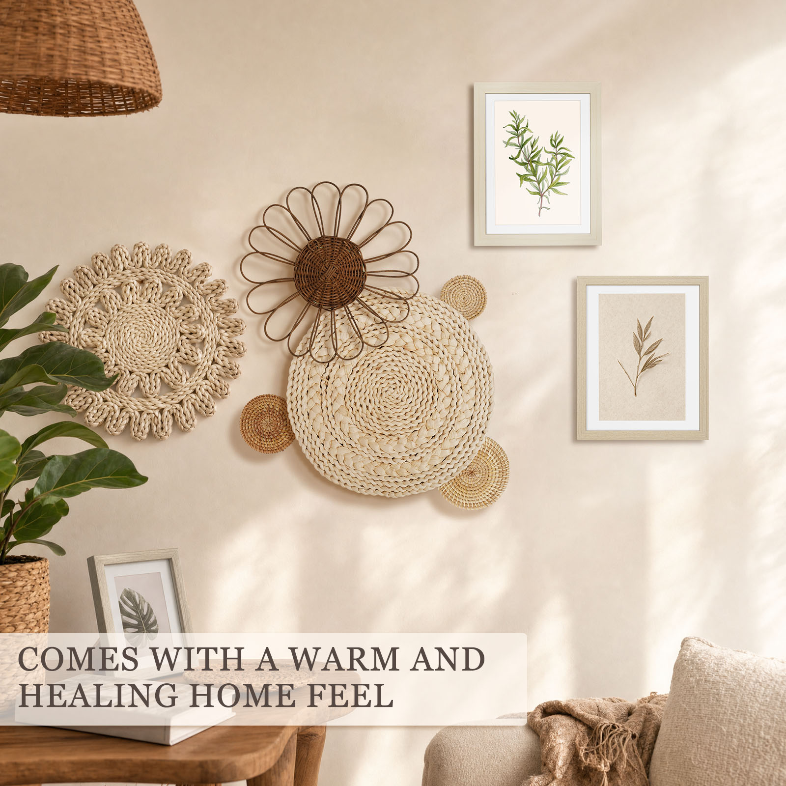 Kosz ścienny w stylu boho z tr – Woven Wall Basket recenzja i cena