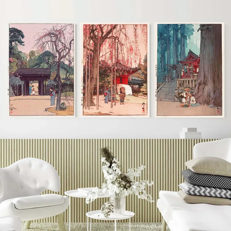 Retro Ukiyo-e Tradycyjny Japoń – Home Decor Japandi recenzja i cena