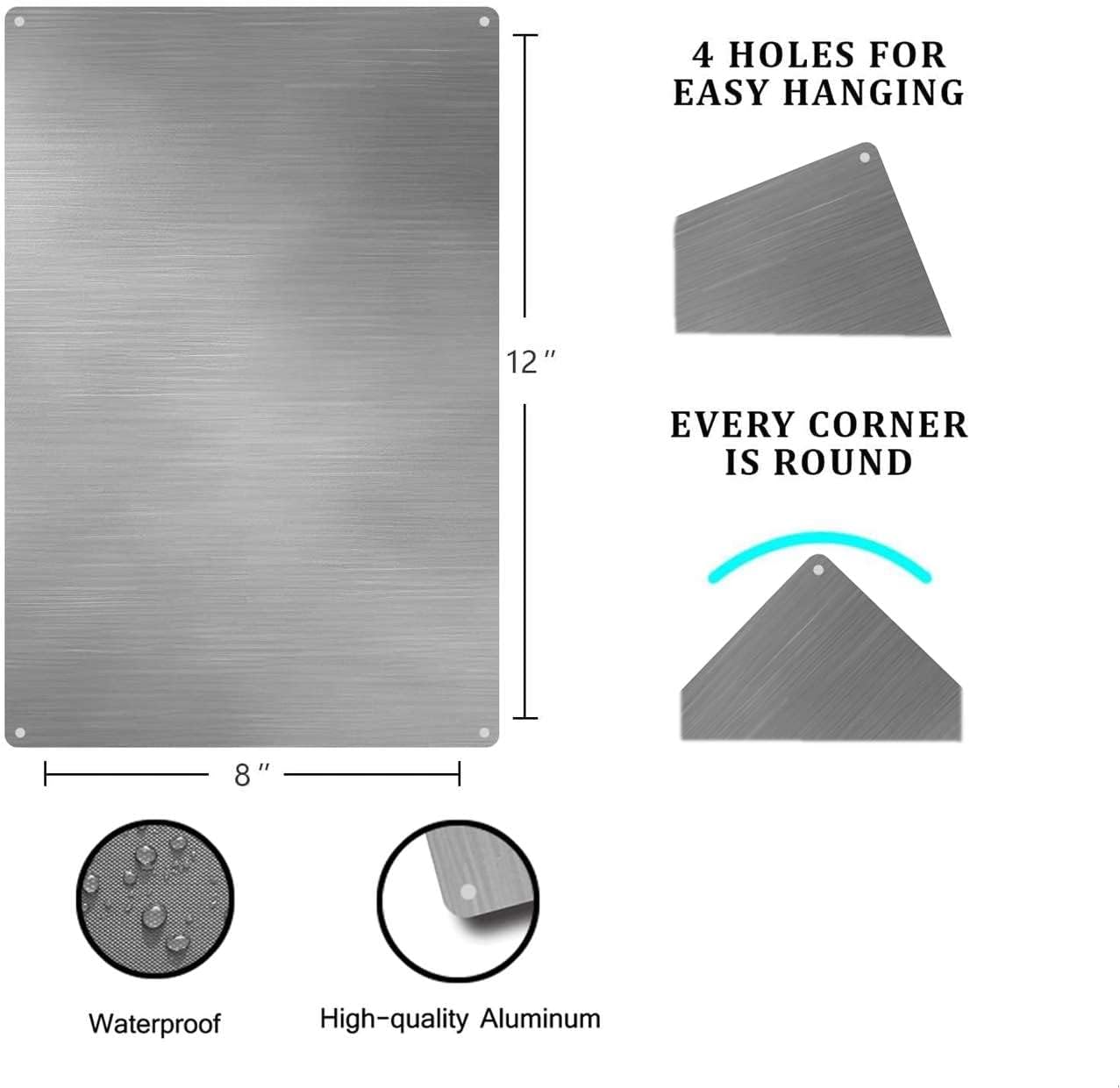 Metalowy szyld blaszany do dek – Home Decor How To recenzja i cena
