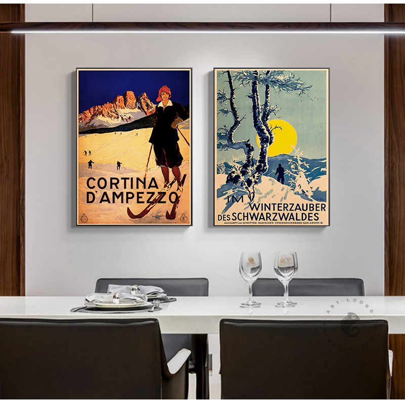 Canada Ski in Alaska Canvas Pa – Home Decor Canada recenzja i cena