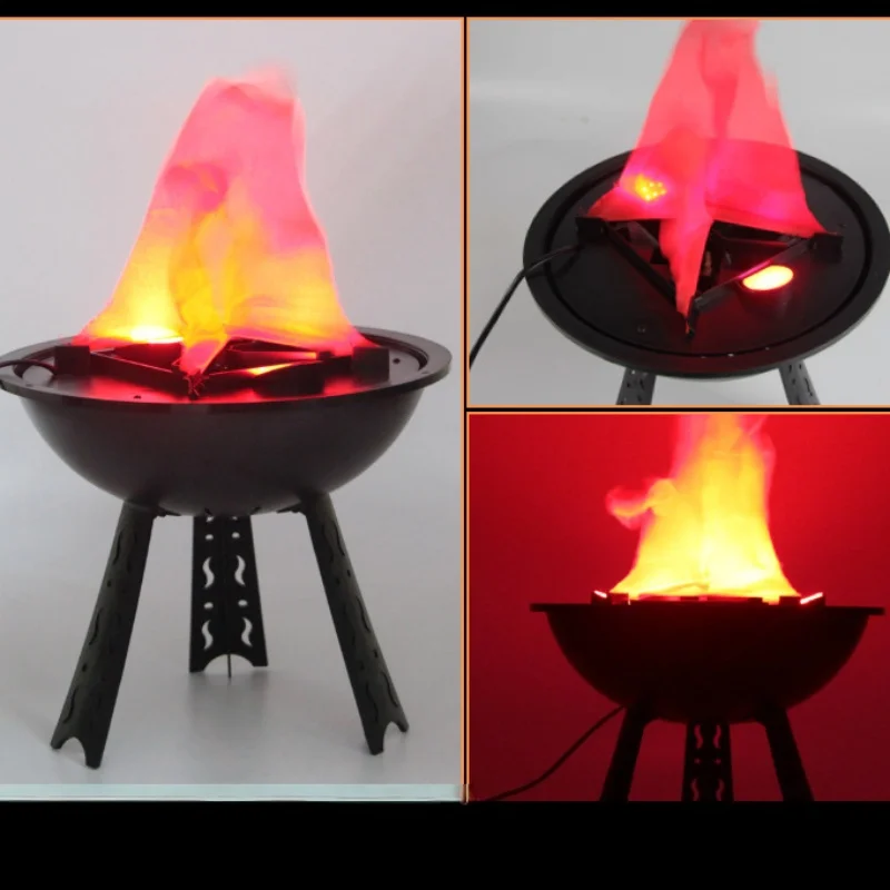 Lampa 3D z efektem płomienia,  – Home Decor Simulator recenzja i cena