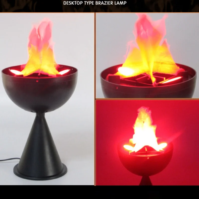 Lampa 3D z efektem płomienia,  – Home Decor Simulator recenzja i cena
