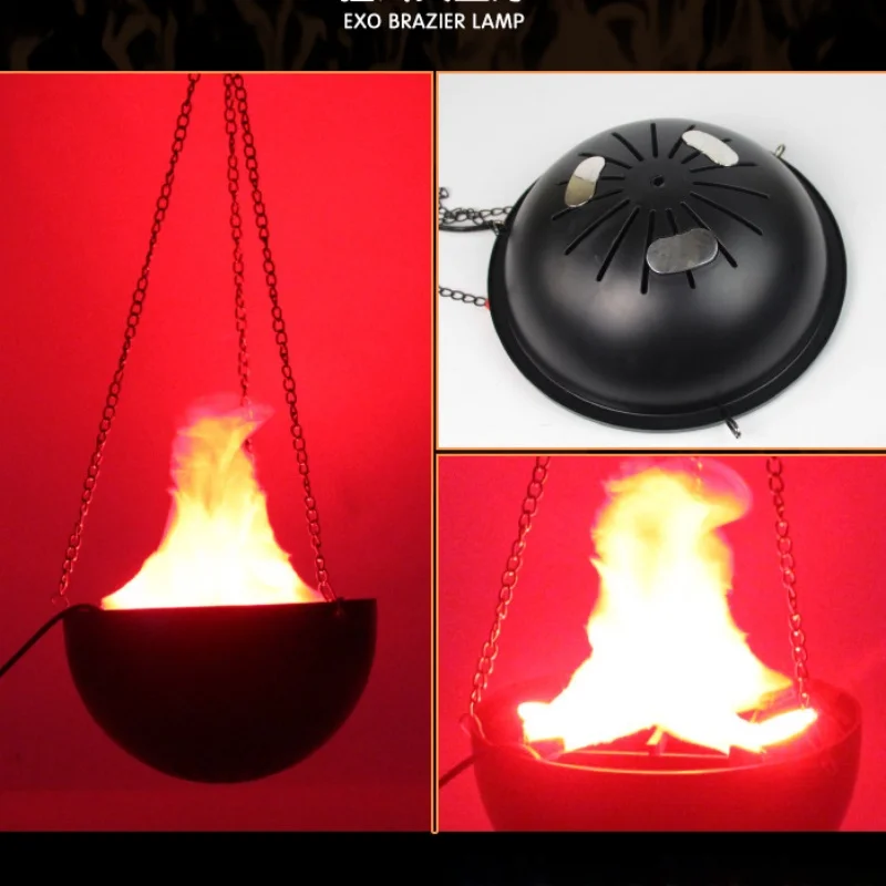 Lampa 3D z efektem płomienia,  – Home Decor Simulator recenzja i cena