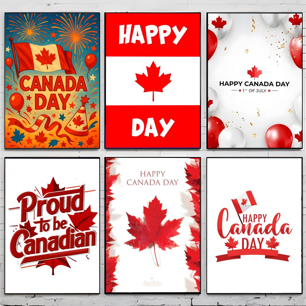 Plakat na Dzień Kanady, Kanada – Home Decor Canada recenzja i cena