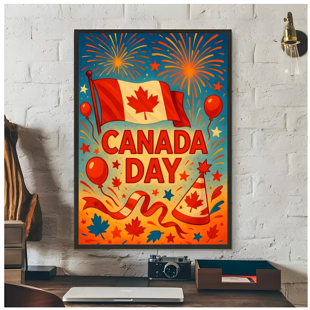 Plakat na Dzień Kanady, Kanada – Home Decor Canada recenzja i cena