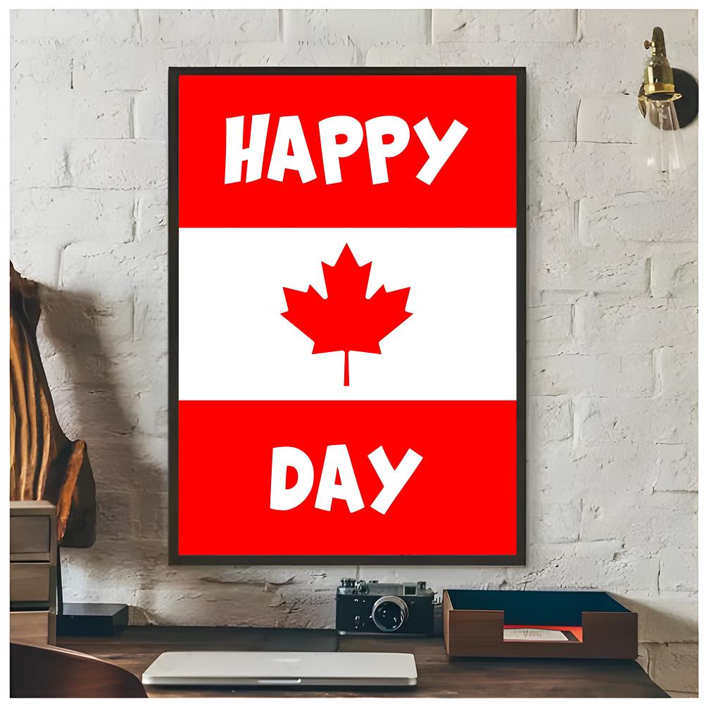 Plakat na Dzień Kanady, Kanada – Home Decor Canada recenzja i cena