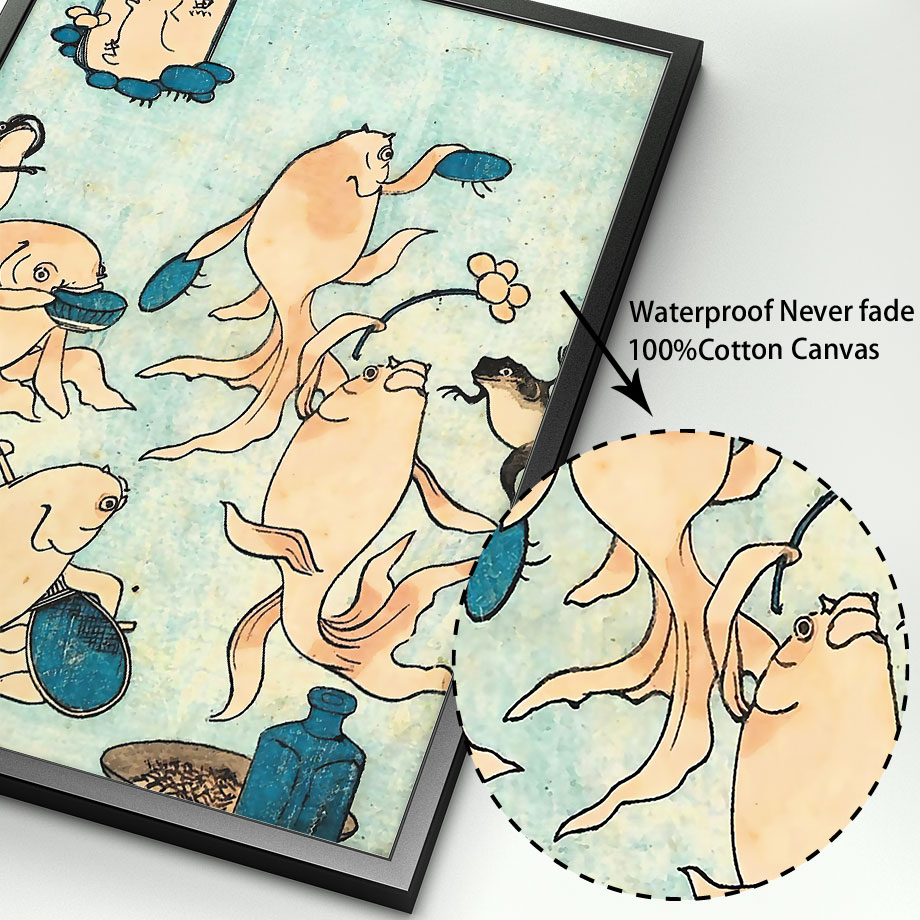 Hokusai Ohara Koson Japanese A – Home Decor Japandi recenzja i cena