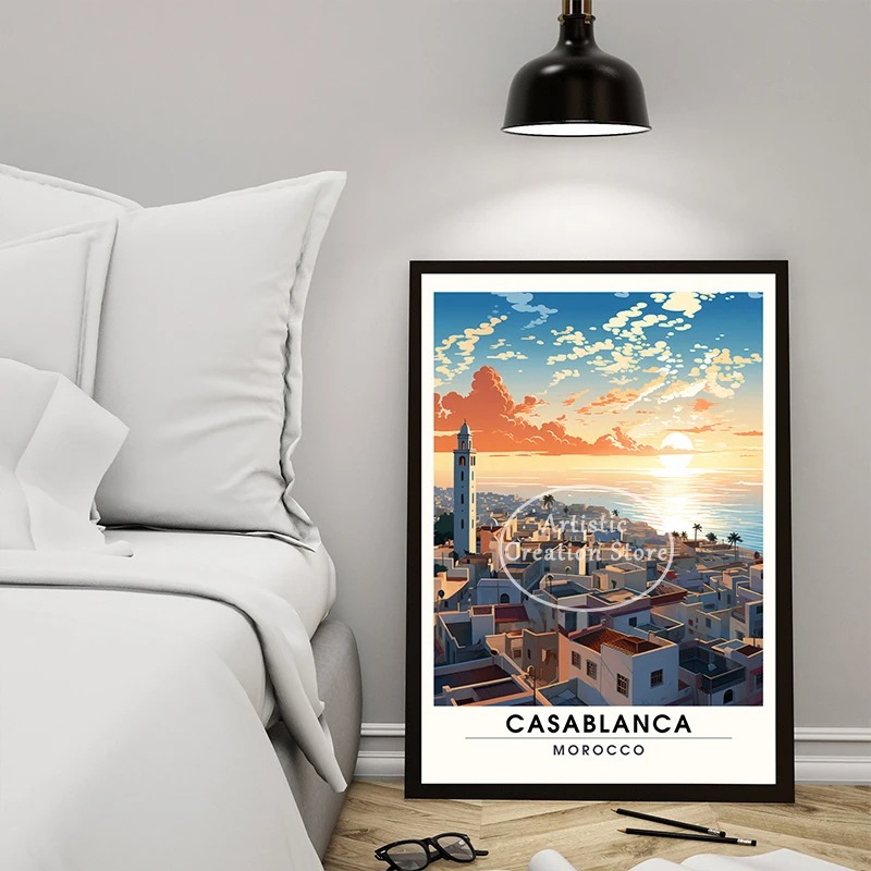 Maroko Wydruki Podróżne Wrażen – Home Decor Canada recenzja i cena