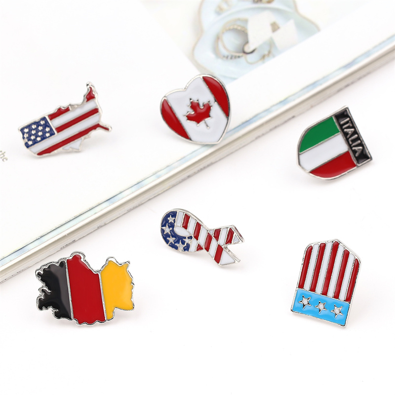 Przypinka z flagą narodową Kan – Home Decor Canada recenzja i cena