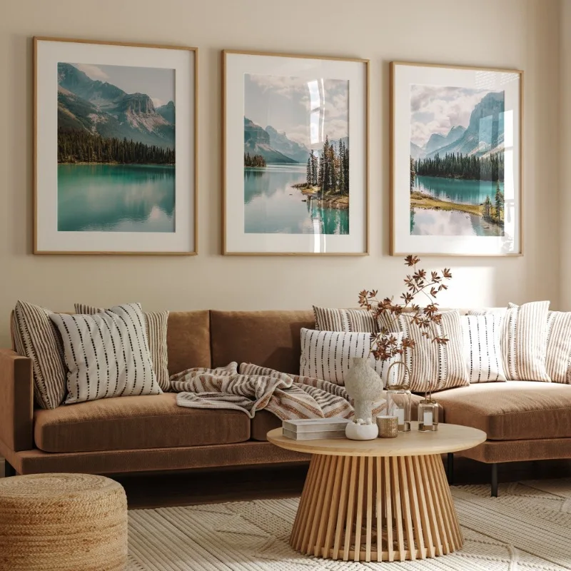 Plakat Kanada Góry Jezioro Kra – Home Decor Canada recenzja i cena