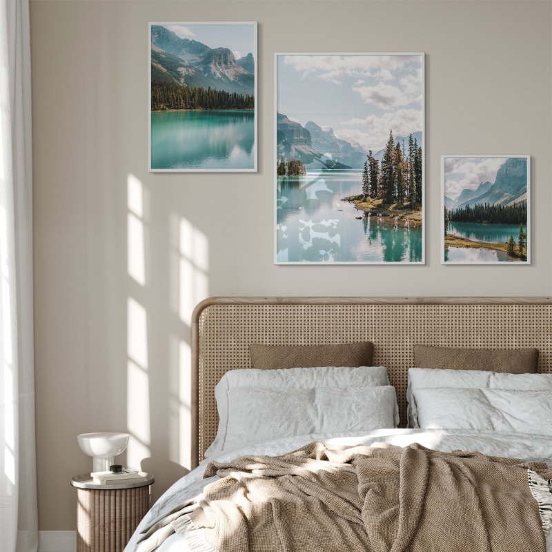 Plakat Kanada Góry Jezioro Kra – Home Decor Canada recenzja i cena