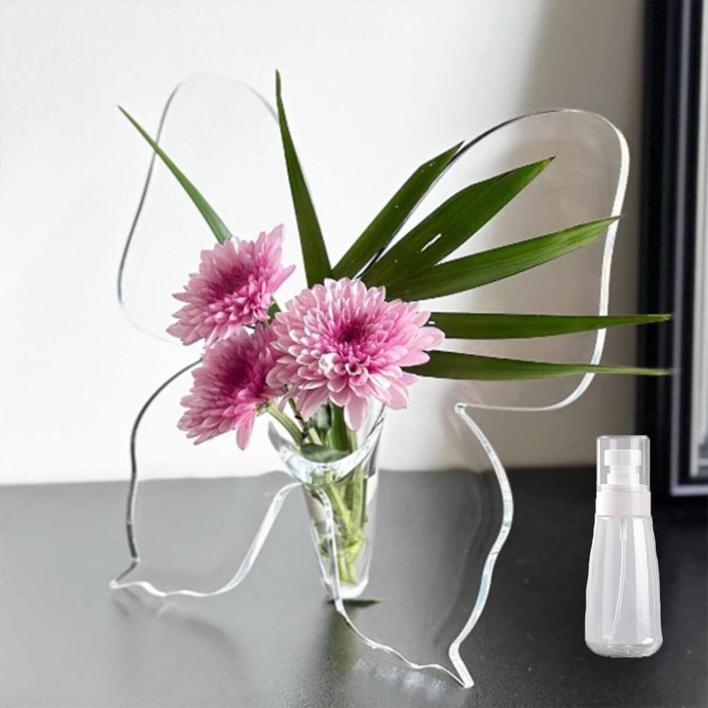 Przezroczysty akrylowy wazon n – Home Decor Vase With Flowers recenzja i cena