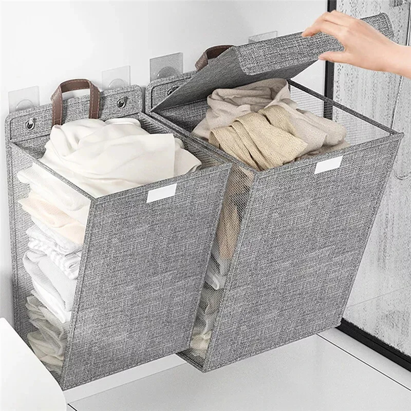 1 szt. Składany, samoprzylepny – Woven Wall Basket recenzja i cena