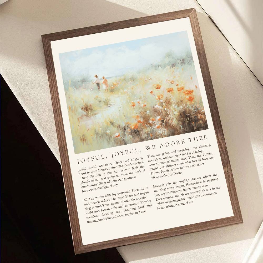 Plakat z hymnami chrześcijańsk – Home Decor How To recenzja i cena