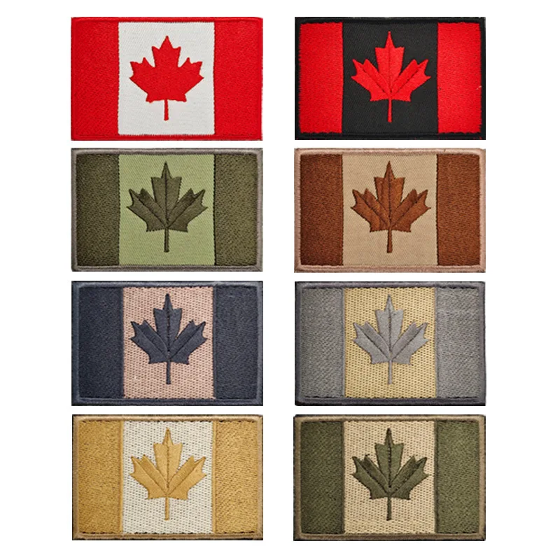 Naszywka haftowana z flagą Kan – Home Decor Canada recenzja i cena